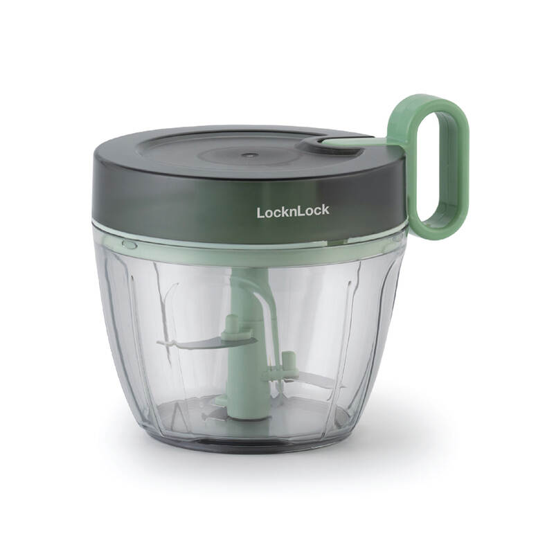 Dụng Cụ Băm Rau Củ Quả Ring Pull Chopper LocknLock,- Màu Xanh Lá - 3 Dung Tích (400ml - 650ml - 900ml) - CKS312GRN, CKS313GRN, CKS314GRN image number null